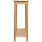 Set de mesa y sillas de bar 3 piezas madera maciza de roble