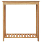 Set de mesa y sillas de bar 3 piezas madera maciza de roble