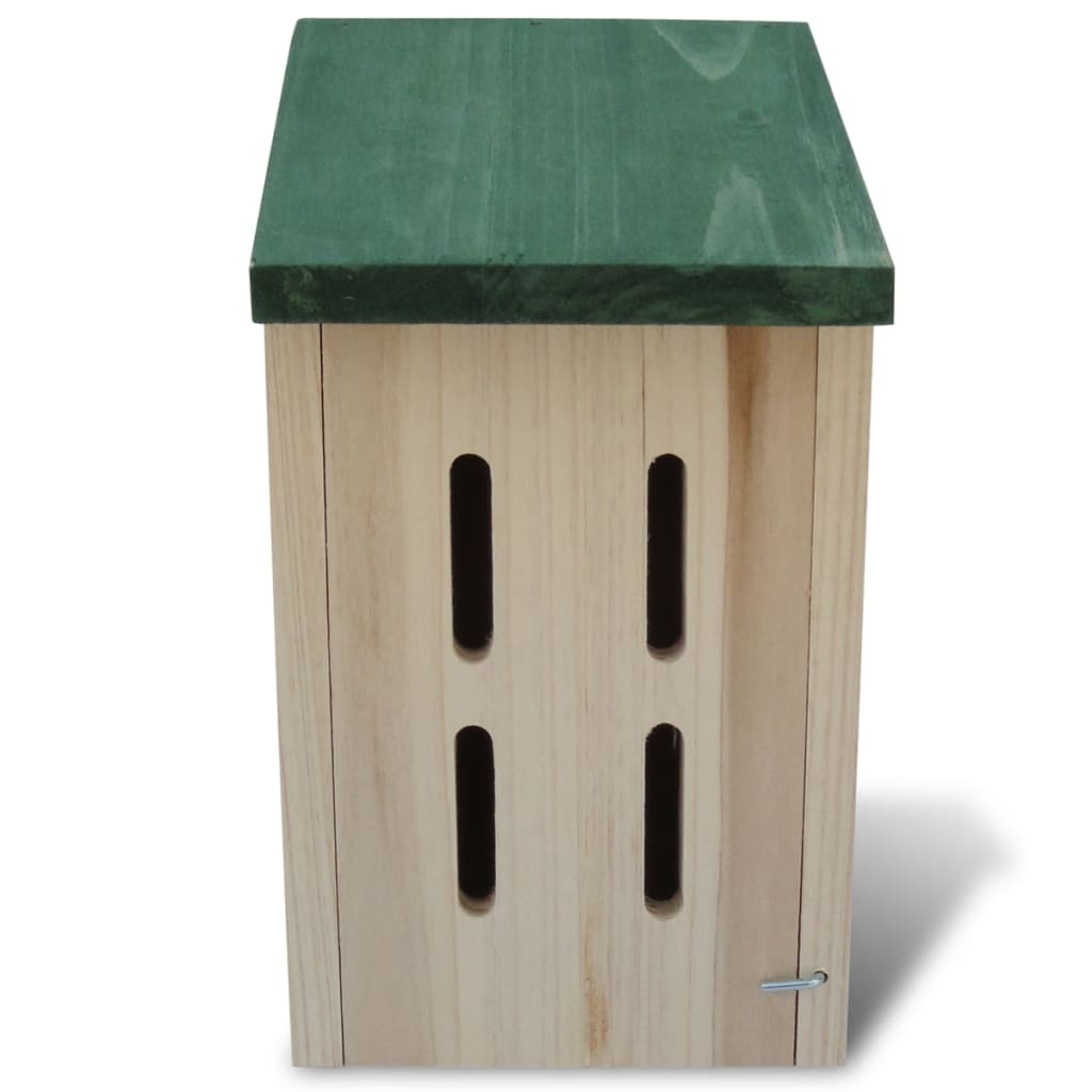 Casas para mariposas 8 unidades madera 14x15x22 cm
