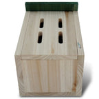 Casas para mariposas 8 unidades madera 14x15x22 cm