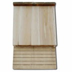 Casas para murciélagos 4 unidades de madera 22x12x34 cm