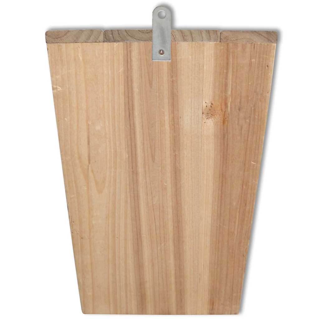 Casas para murciélagos 4 unidades de madera 22x12x34 cm
