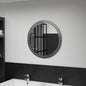 Espejo de pared de vidrio templado 40 cm