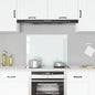 Protección salpicaduras cocina vidrio templado color leche 100x40 cm
