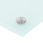 Protección salpicaduras cocina vidrio templado color leche 100x40 cm