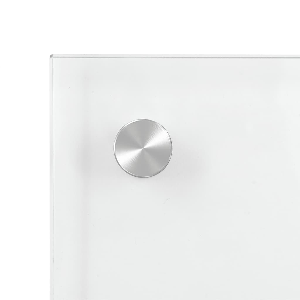 Protector contra salpicaduras cocina vidrio templado 70x40 cm