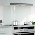 Protector contra salpicaduras cocina vidrio templado 100x60 cm