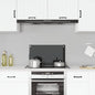 Protección salpicaduras cocina vidrio templado color leche 100x40 cm