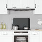 Protección salpicaduras cocina vidrio templado color leche 100x40 cm