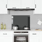 Protección salpicaduras cocina vidrio templado color leche 100x40 cm