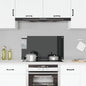 Protección salpicaduras cocina vidrio templado color leche 100x40 cm
