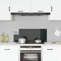 Protección salpicaduras cocina vidrio templado color leche 100x40 cm