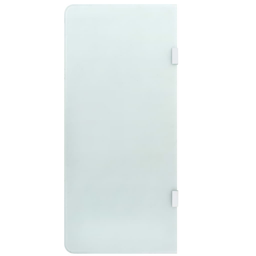 Panel privacidad de urinario de pared vidrio templado 90x40 cm