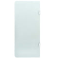 Panel privacidad de urinario de pared vidrio templado 90x40 cm