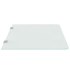 Panel privacidad de urinario de pared vidrio templado 90x40 cm