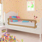 Barandilla de seguridad cama de niño 102x42 cm azul