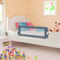 Barandilla de seguridad cama de niño 102x42 cm azul