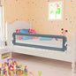 Barandilla de seguridad cama de niño 102x42 cm azul