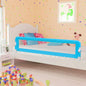 Barandilla de seguridad cama de niño 102x42 cm azul