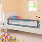 Barandilla de seguridad cama de niño 102x42 cm azul