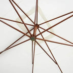Sombrilla blanca 300x400 cm
