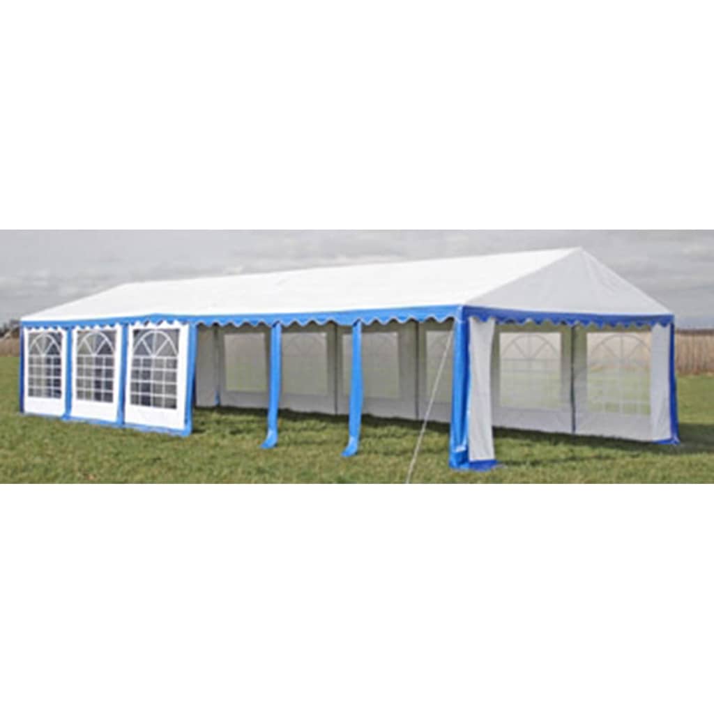 Parte Superior Del Toldo Fiestas Y Paneles Laterales Azul & Blanco