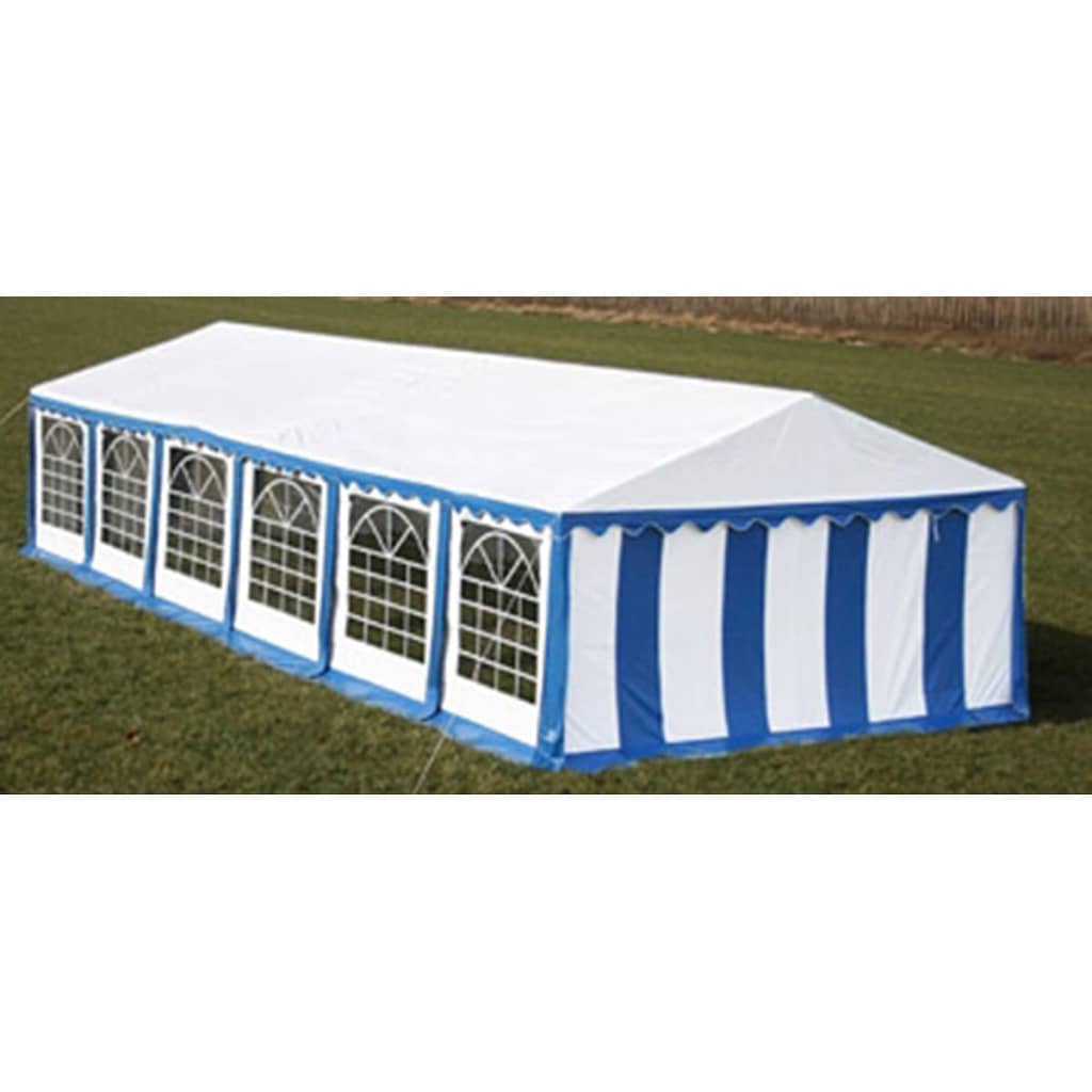 Parte Superior Del Toldo Fiestas Y Paneles Laterales Azul & Blanco