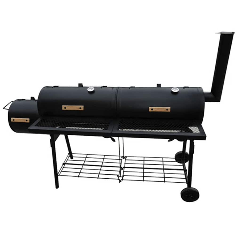 Barbacoa ahumadora Nevada XL negra