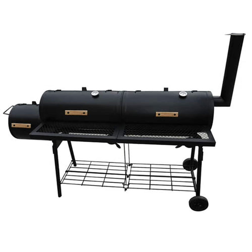 Barbacoa ahumadora Nevada XL negra