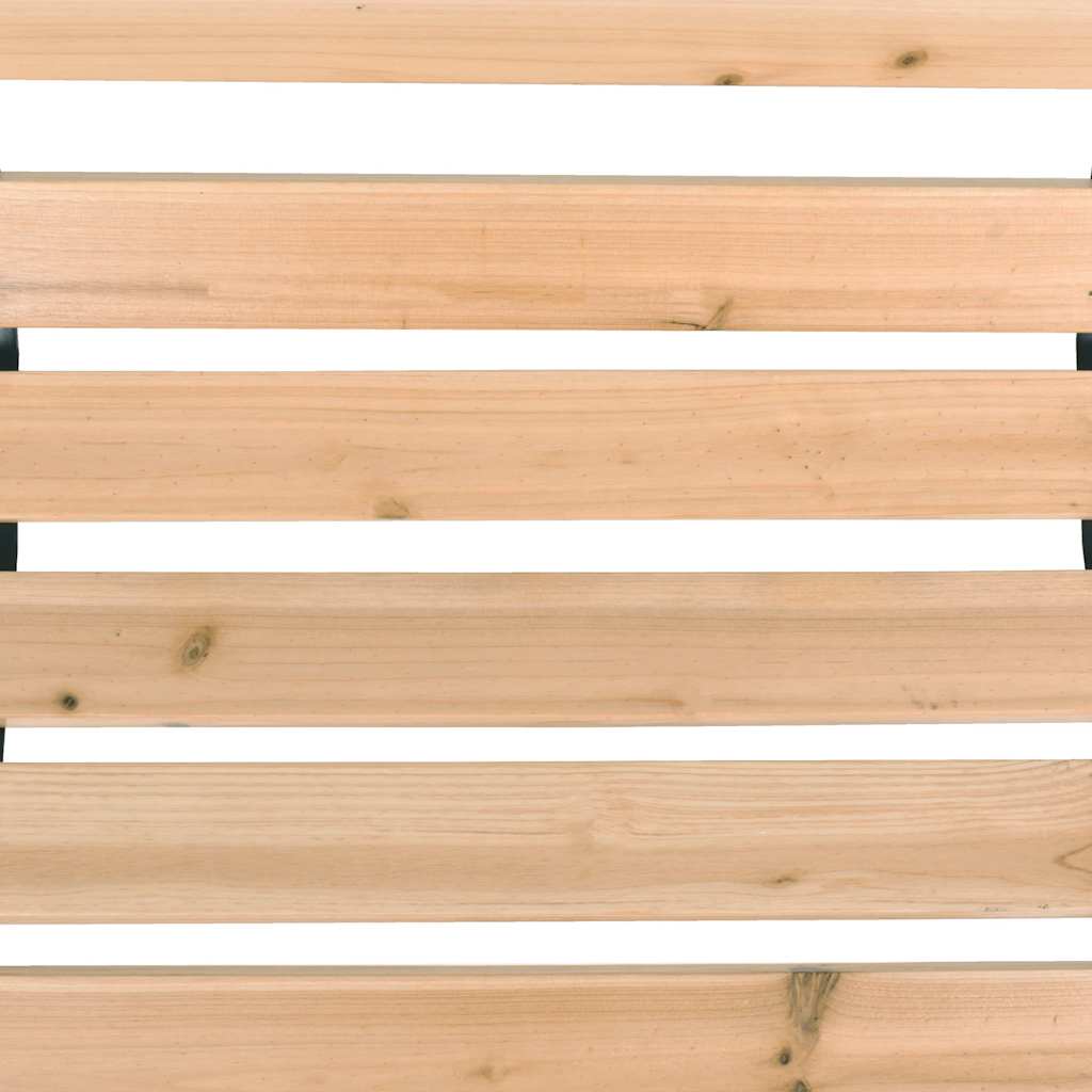 Banco de jardín de madera 122 cm