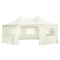 | Cubierta de tienda de jardín | Crema 6 x 4.5 x 3 m tela