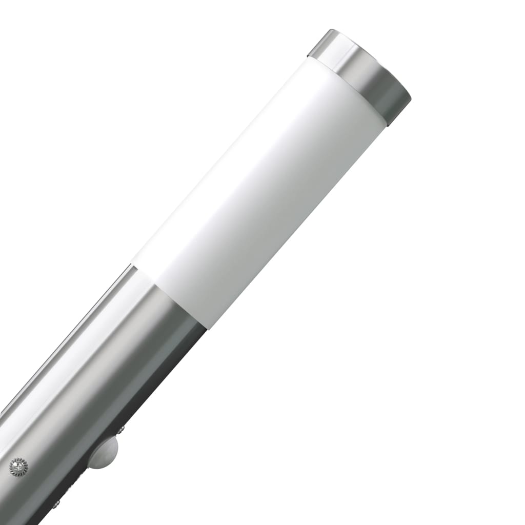 Aplique de exterior con sensor, resistente al agua, RVS