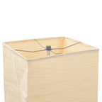 Lámpara de pie con soporte de acero 135 cm beige