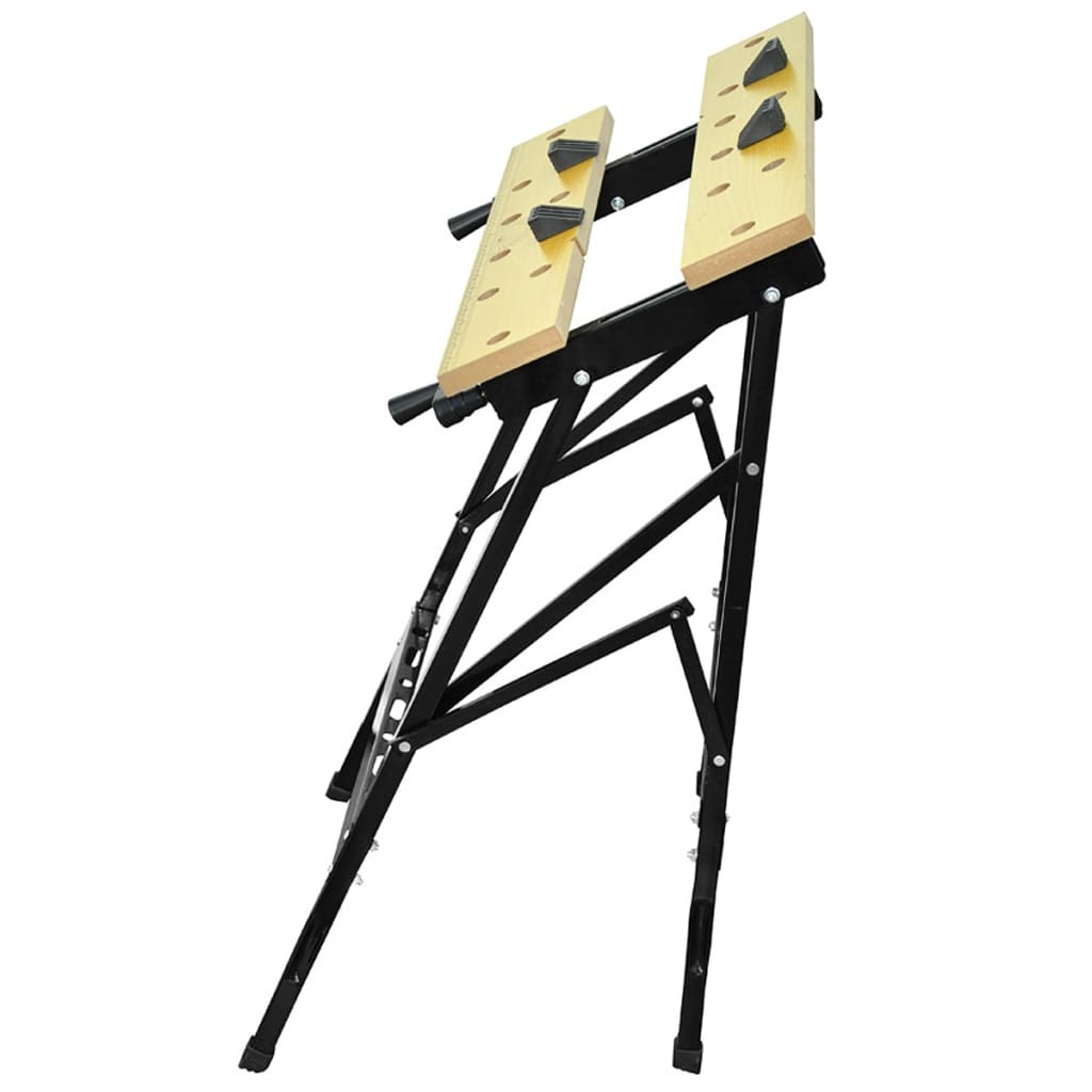 Banco de Taller Plegable Carga 80 Kg Mesa de Sujeción Mesa de Trabajo