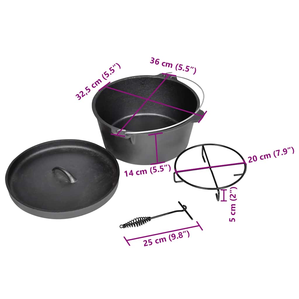 Horno Holandés Olla De Cocinar 9Qt