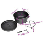 Horno Holandés Olla De Cocinar 9Qt