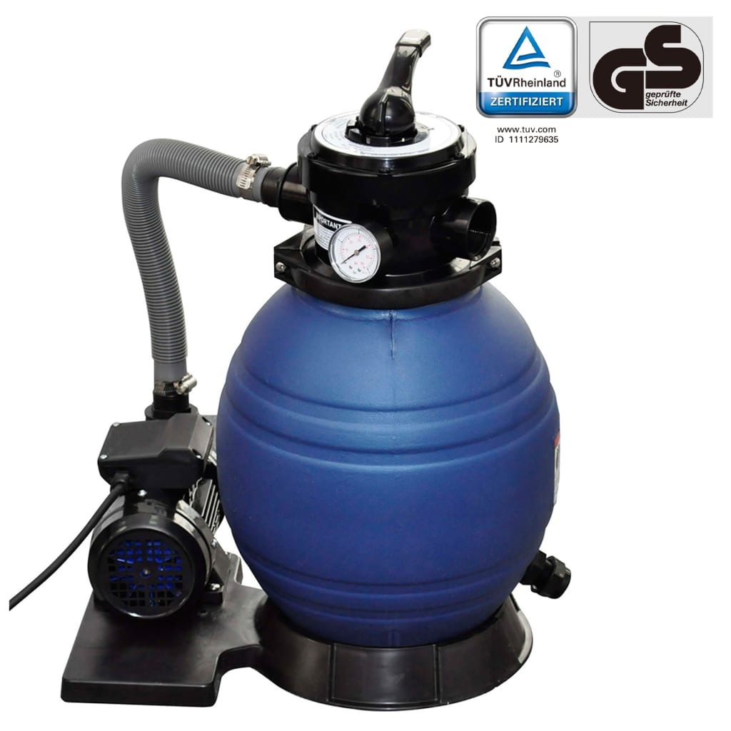 Bomba filtro de arena 1000 W 16800 l/h XL