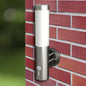 Outdoor wall lights 2 pcs. with motion detector stainless steel