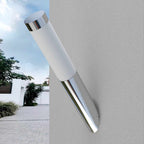 Apliques de exterior 2 unidades acero inoxidable