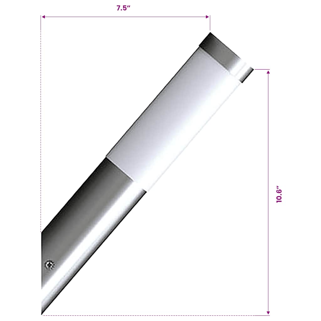 Apliques de exterior 2 unidades acero inoxidable