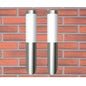 2-Pack Stainless Steel Outdoor Wall Sconces