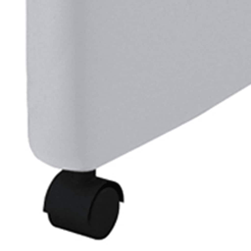 Sillas de comedor 4 unidades cuero sintético blanco