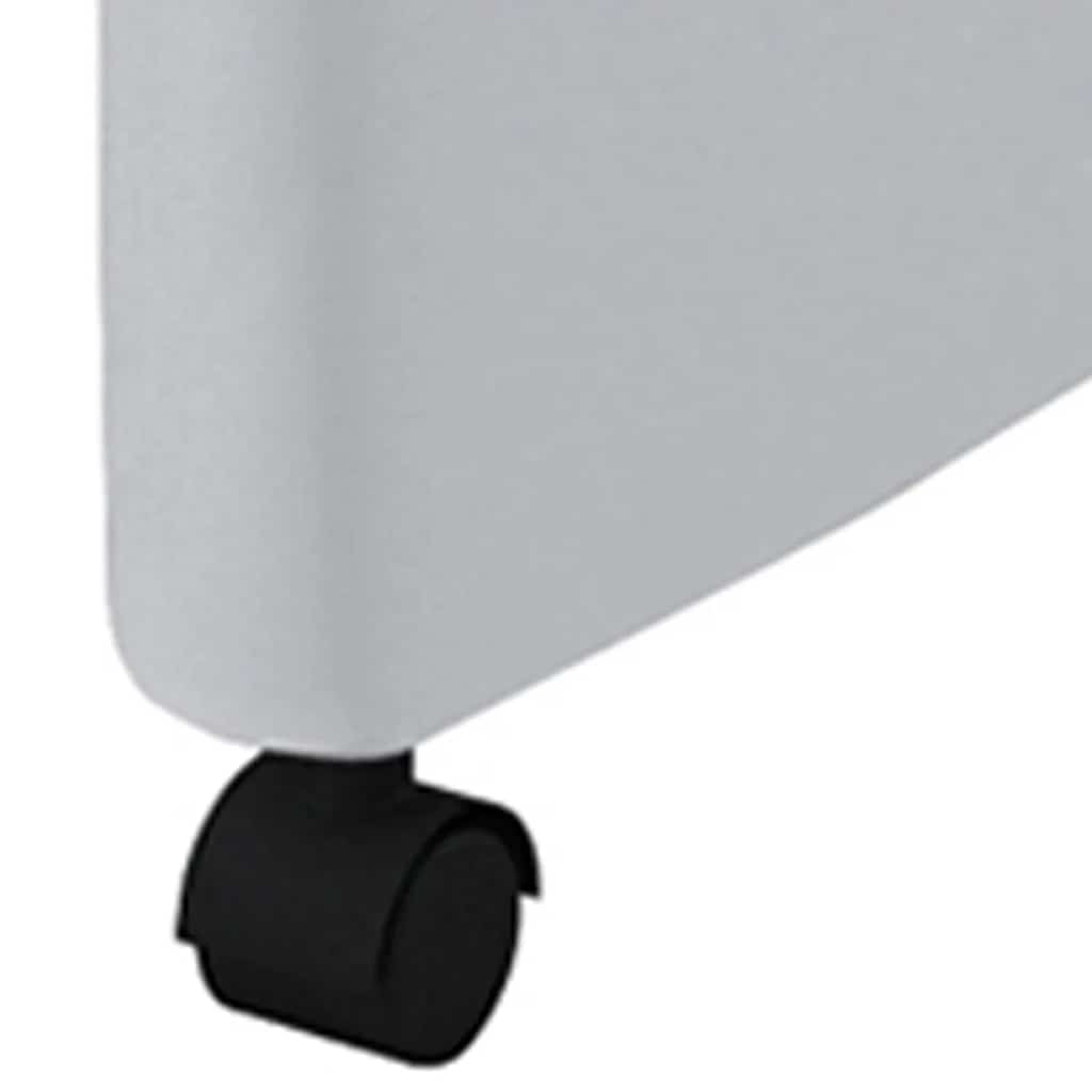 Sillas de comedor 6 uds cuero sintético blanco