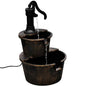 Well pump design fountain