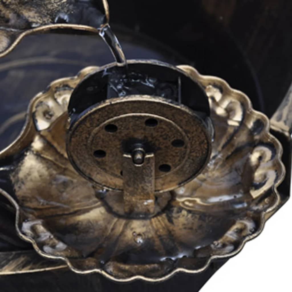 Fuente con luz LED