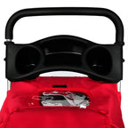 Cochecito para perros rojo
