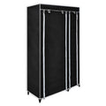 Armario plegable 110x45x175 cm negro