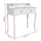 Tocador moderno blanco
