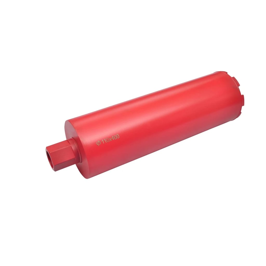 Broca de diamante para perforación en seco / húmedo 110 x 400 mm