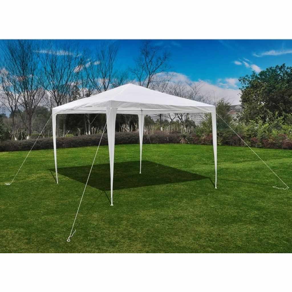Carpa cenador de jardín techo de pirámide 3x3 m
